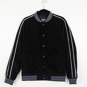American Rag Black Varsity Corduroy Jacket